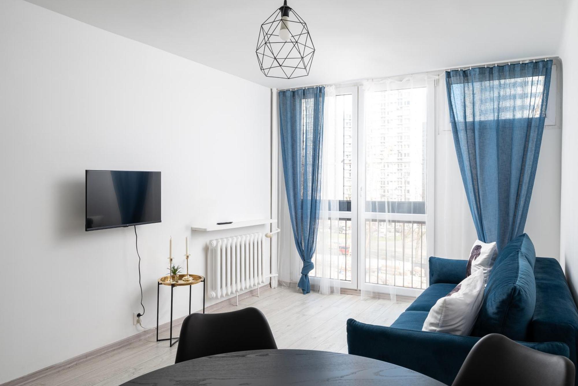 Grzybowska Blue City Centre Apartment Varşovia Exterior foto